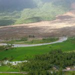 Landslide in Montania