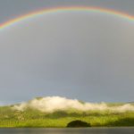 Rainbow Seen In Paradise Falls